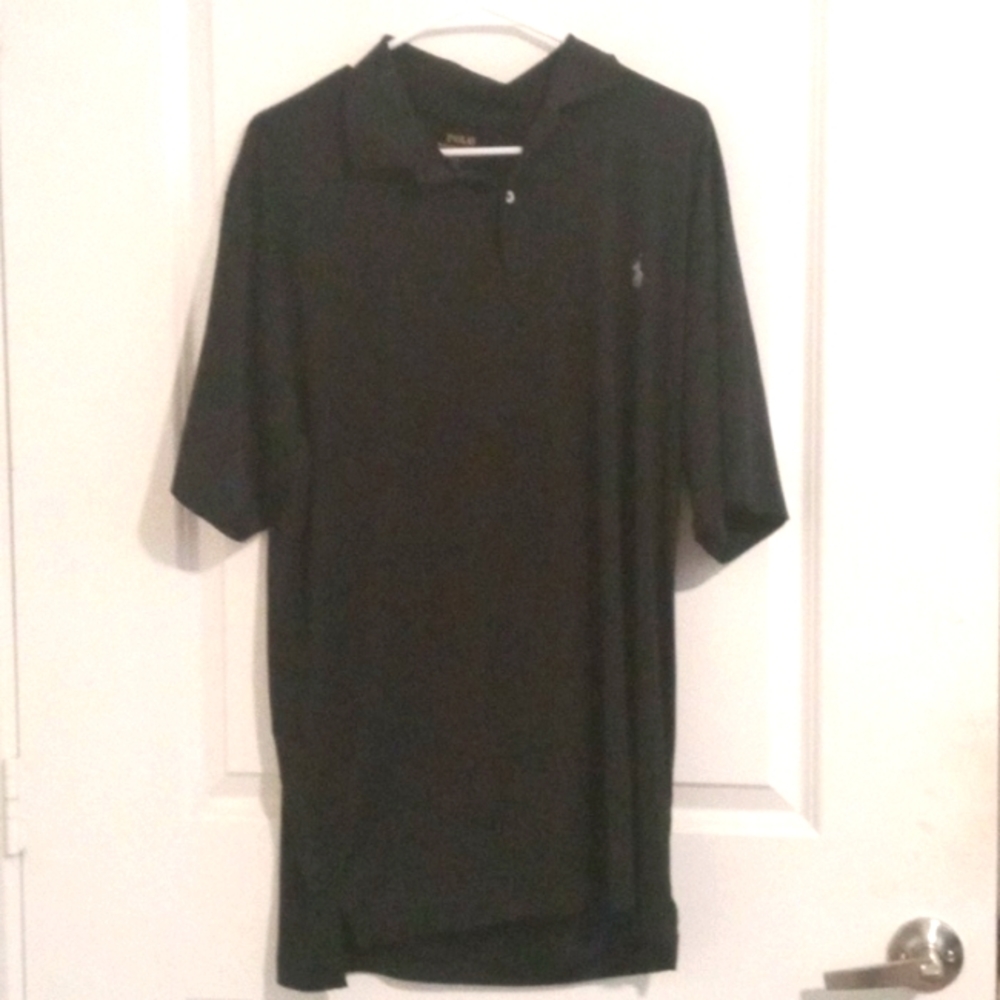 Black Ralph Lauren polo dri fit